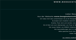 Desktop Screenshot of boogiestammtisch.de